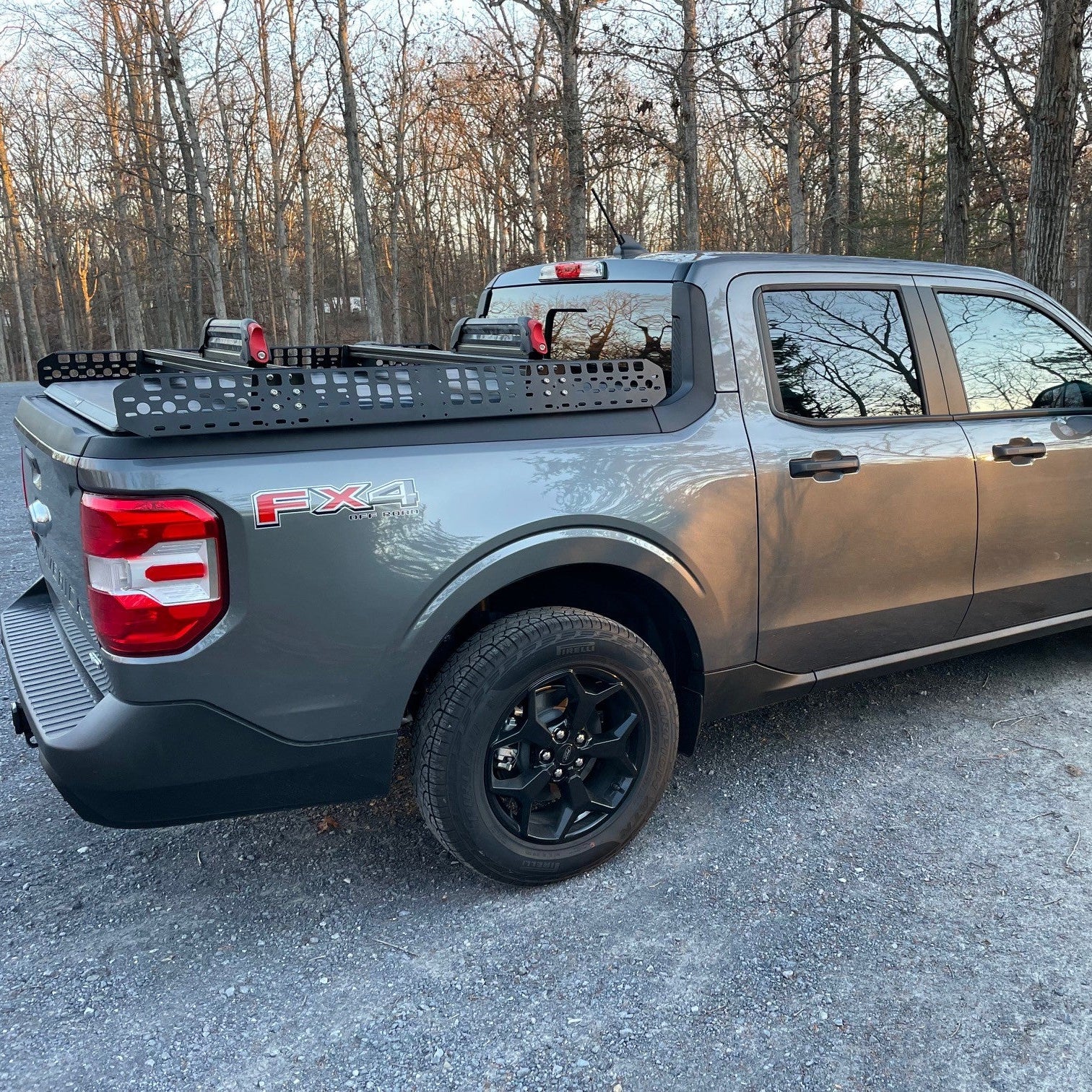 Ford Maverick (2022-Present), Low Profile Bed Rack - Image 12