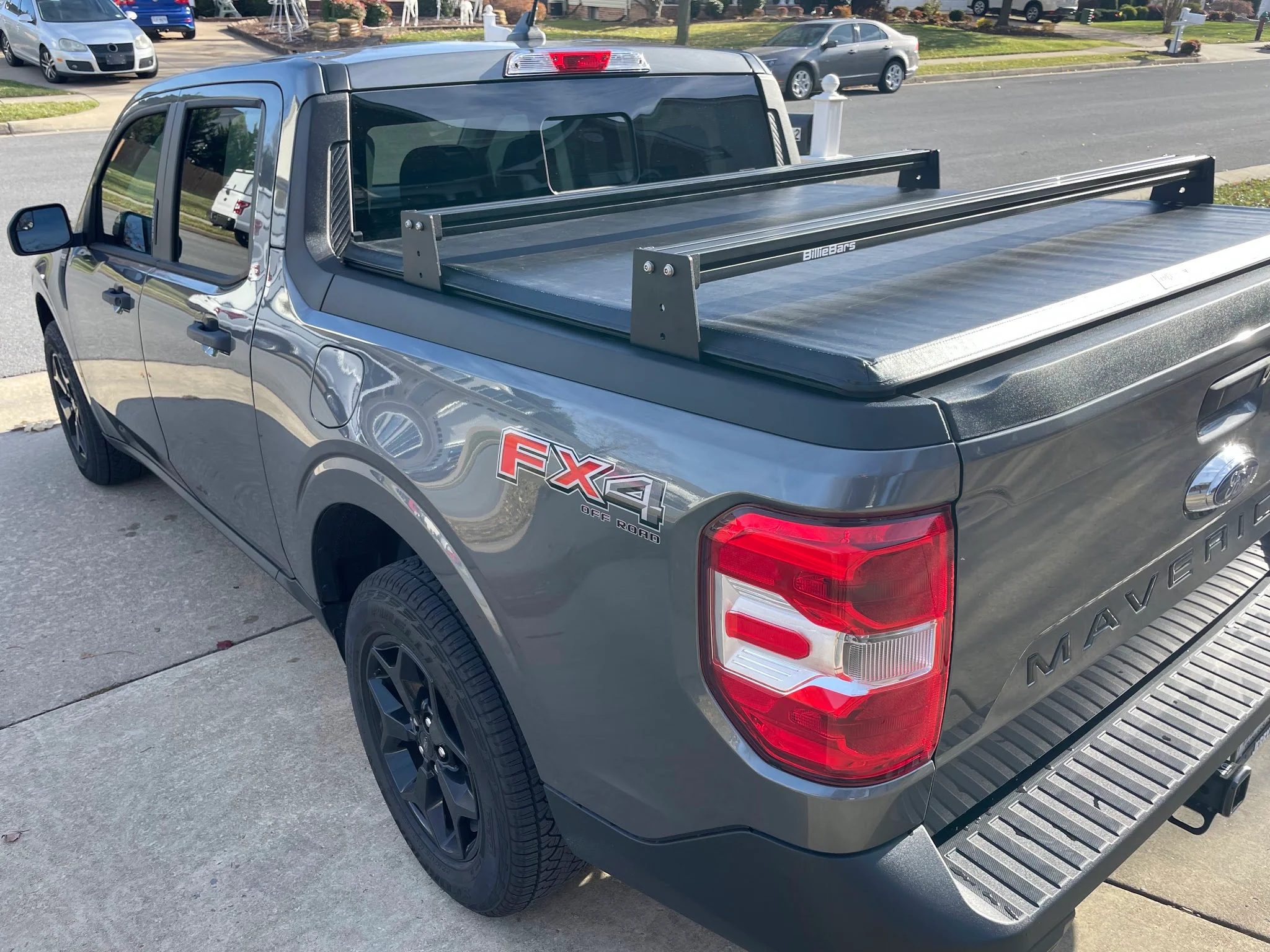 Ford Maverick (2022-Present), Low Profile Bed Rack - Image 9