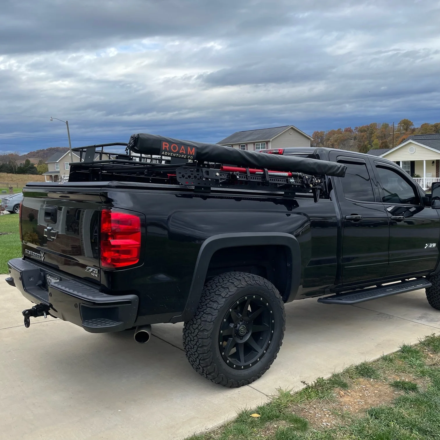Silverado & Sierra 1500/2500/3500 (2007 - Present), Low Profile Bed Rack - Image 15