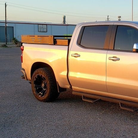 Silverado & Sierra 1500/2500/3500 (2007 - Present), Low Profile Bed Rack - Image 16