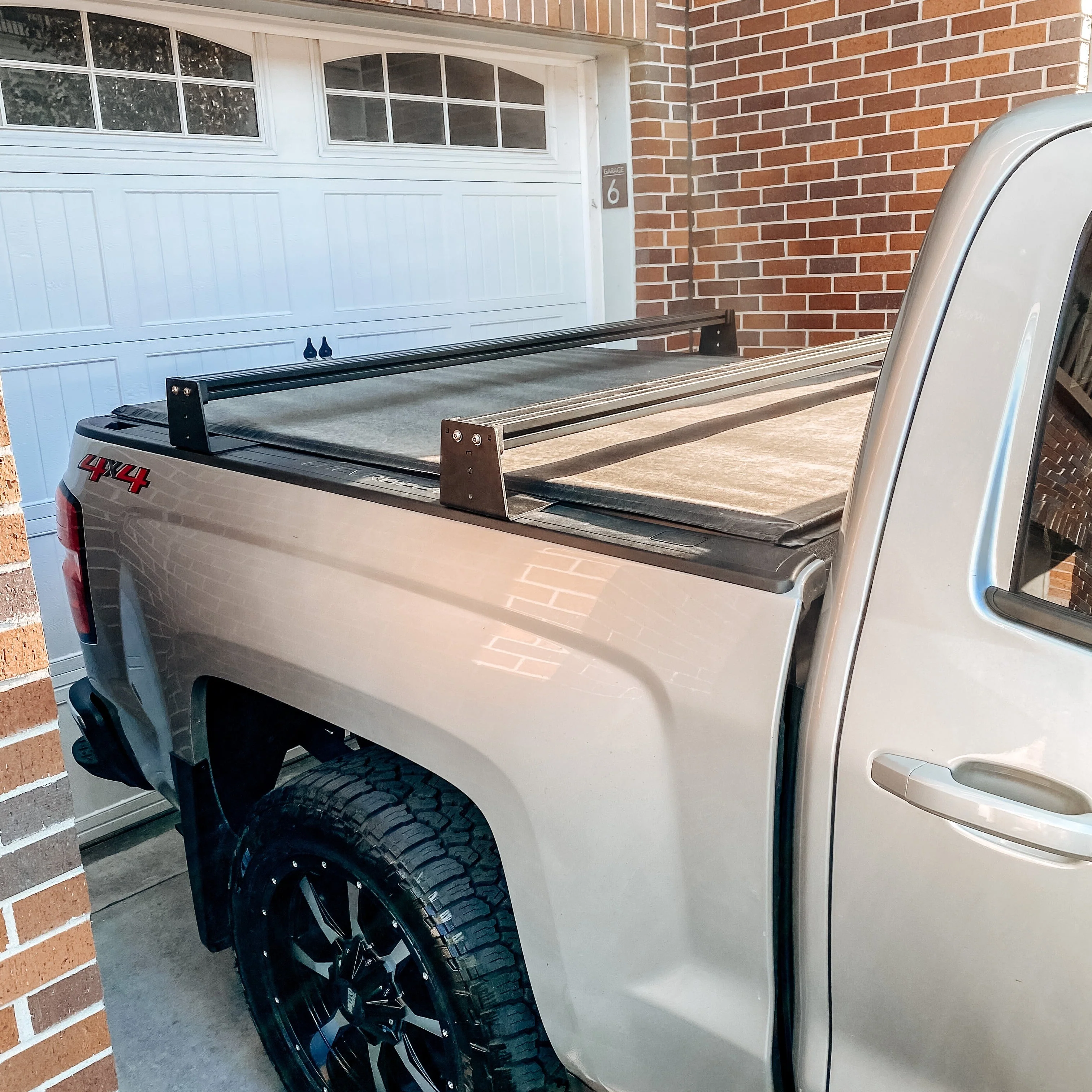 Silverado & Sierra 1500/2500/3500 (2007 - Present), Low Profile Bed Rack - Image 7